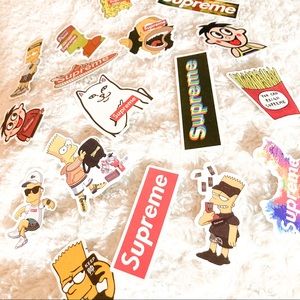 Supreme sticker pack of 20